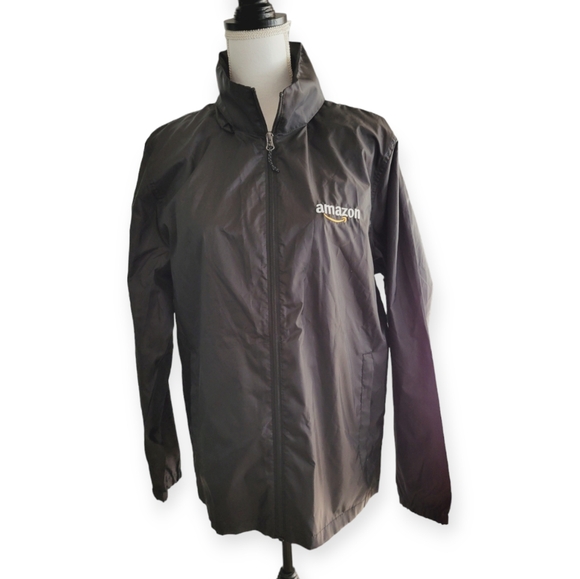Trimark Amazon Logo Employee Men's DARIEN Lightweight Windbreaker Jacket - Picture 2 of 8